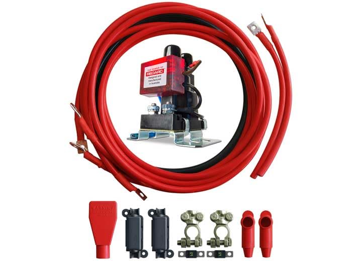 12V Smart Start Battery Isolator & Wiring Kit
