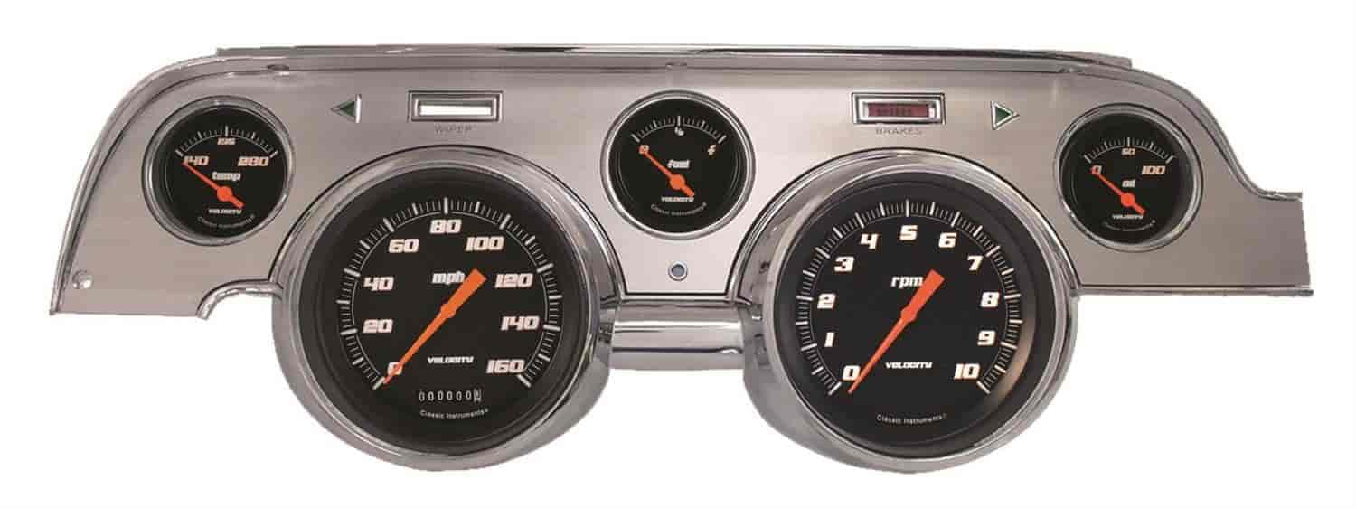 White Hot Series Classic Instruments MU67WHBA Gauge Package