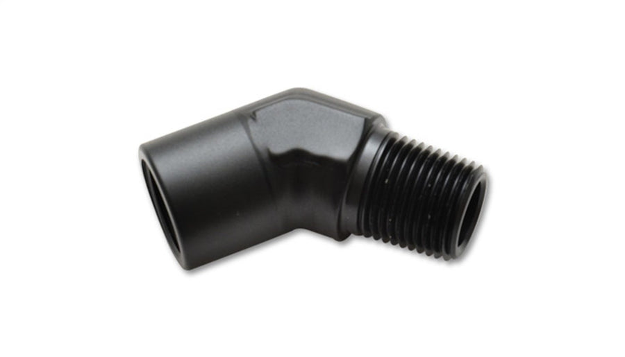 3/8" Npt Female To Male Vibrant Performance 45 Degree Pipe Adapter Fitting, 1 Pack