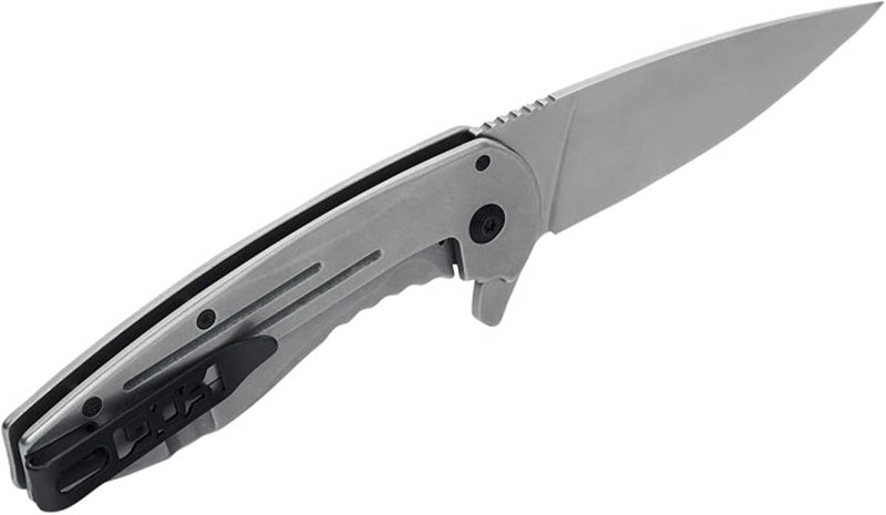 SOG Aegis FLK Pocket Folding Knife | Compact Portable Outdoor Everyday Carry (EDC) | All-Metal Construction | Quick Opening