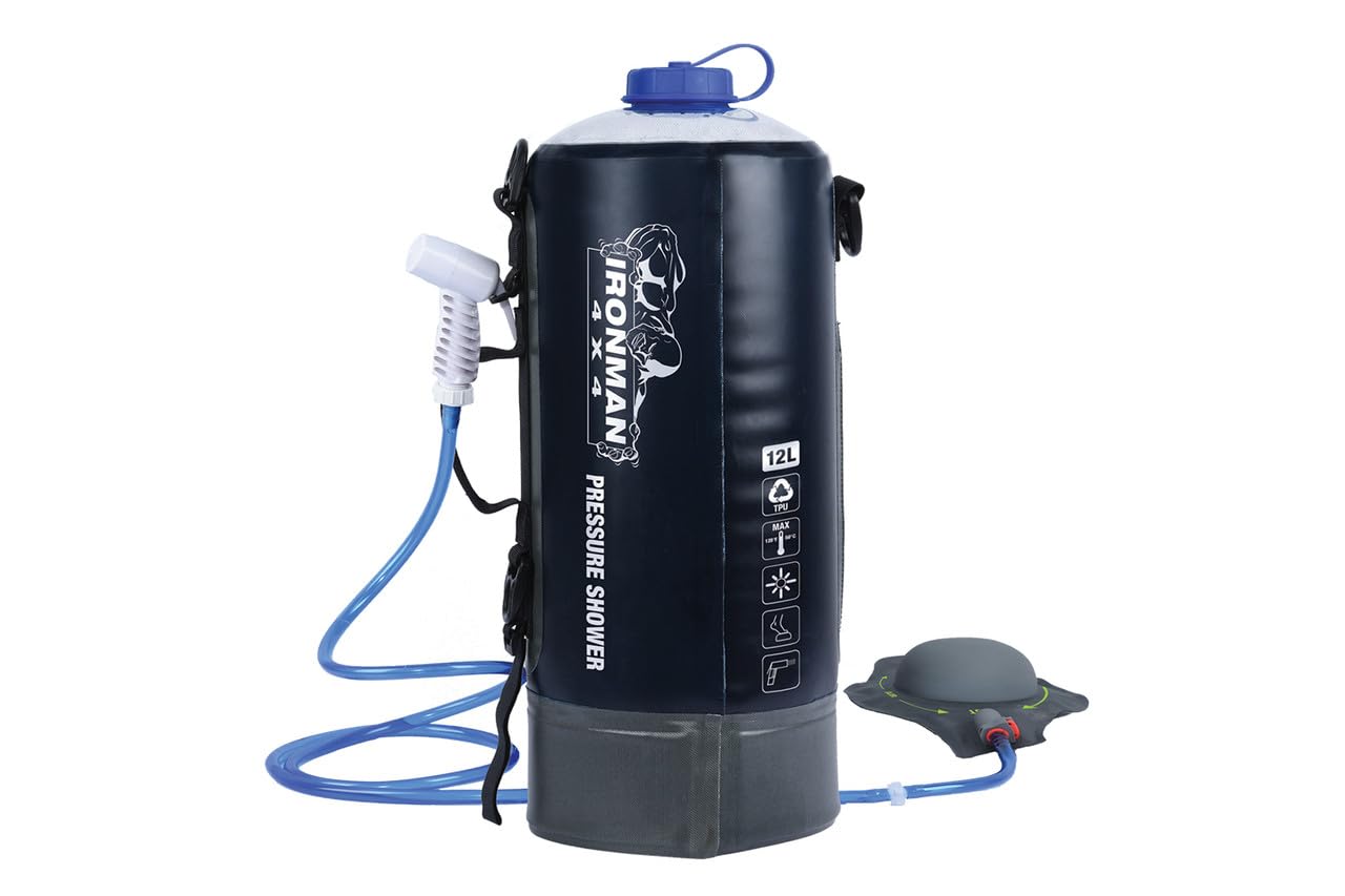 IM4x4 Ironman 4x4 3 Gallon (12L) Portable Camping Pressure Solar Shower