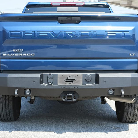 SteelCraft Fortis 76-20490 - Full Width Textured Black Rear HD Bumper