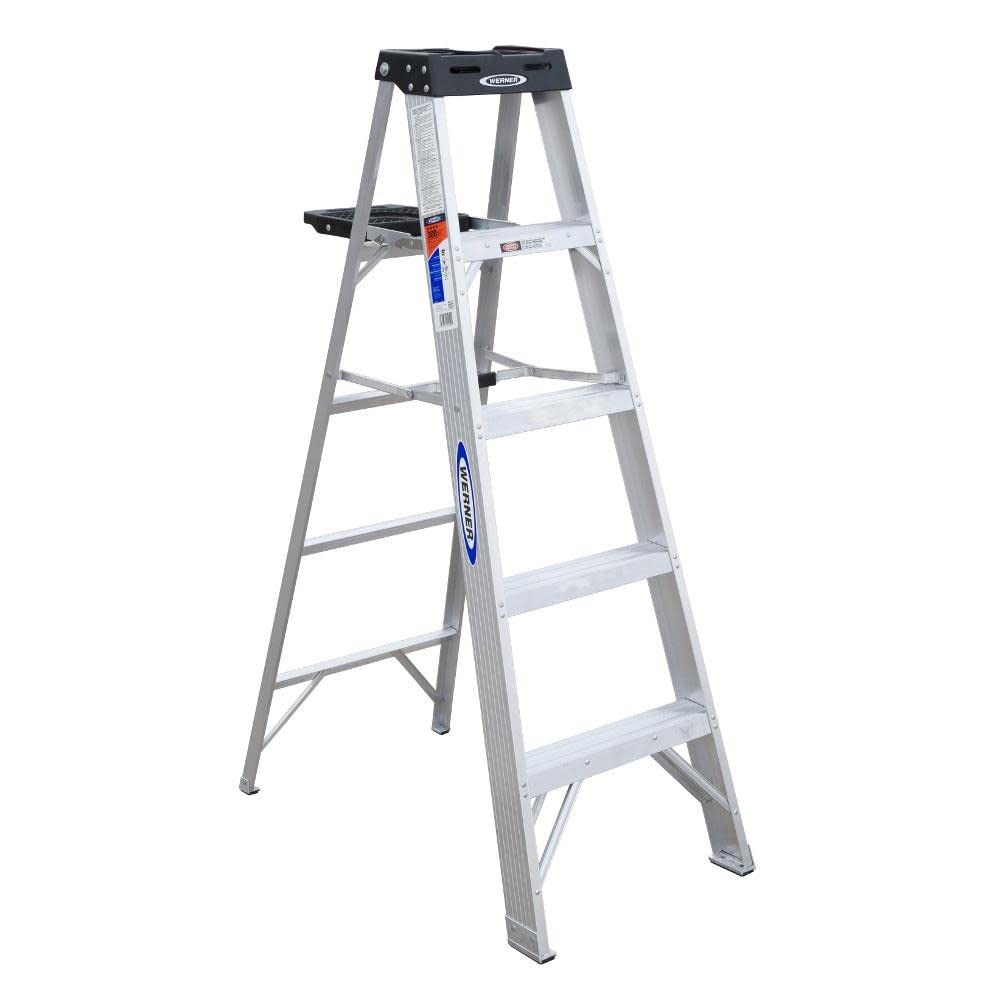 375 WERNER ALUM STEPLADDER TYPE1A 5FT
