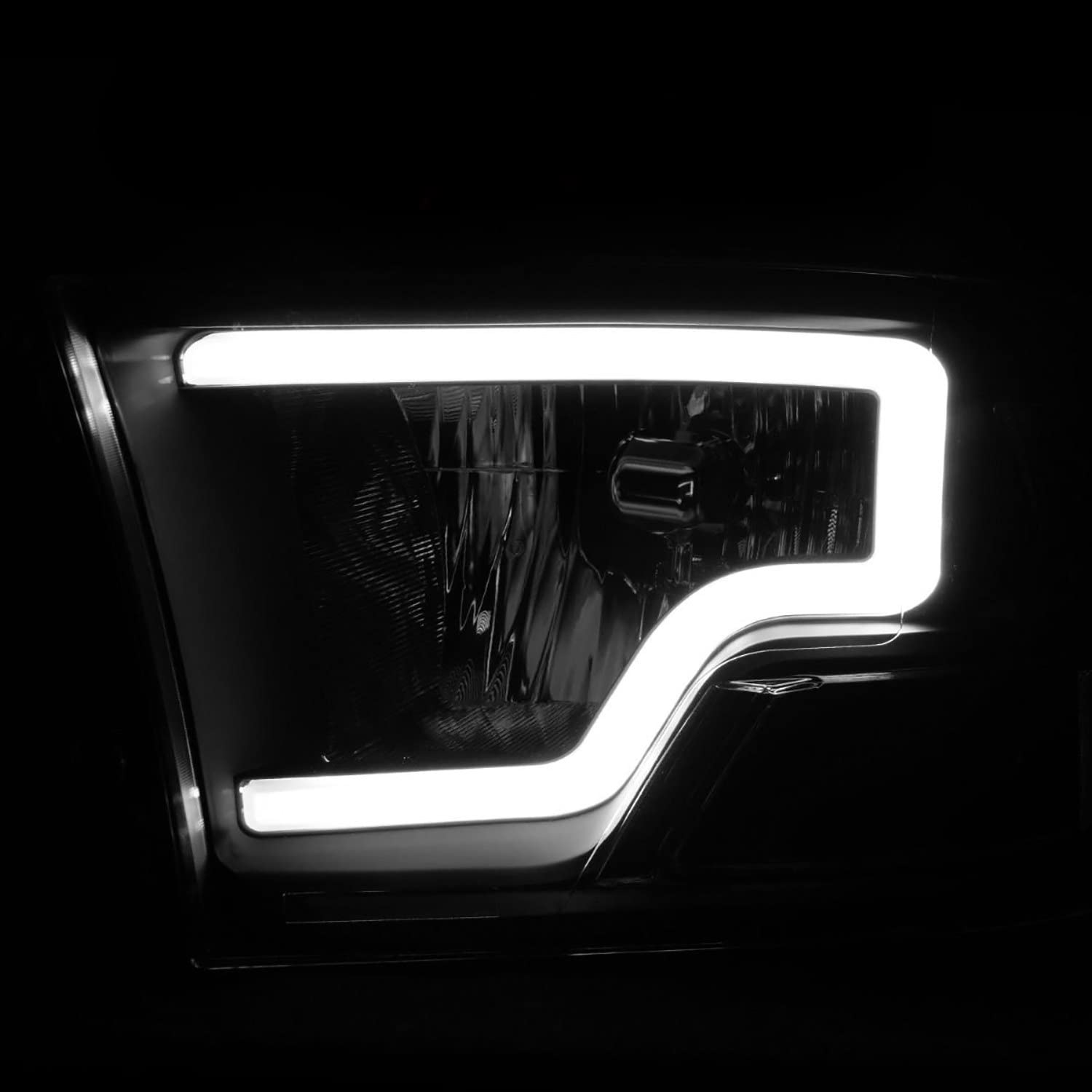 Crystal ANZO USA Headlights fits Dodge Ram 1500, Clear