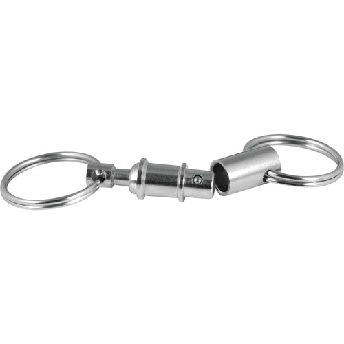 Handy Key Chain Performance Tool W3208 for Organizing Keys Anywhere - Pull-Apart Rings, Valet Parking, Small Fishbowl - US Patents D673370 & D685580