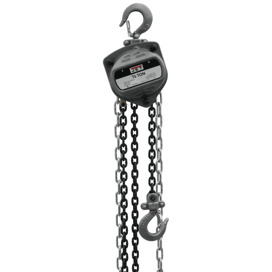 1/2-Ton JET Hand Chain Hoist, 10' Lift (Model S90-050-10)