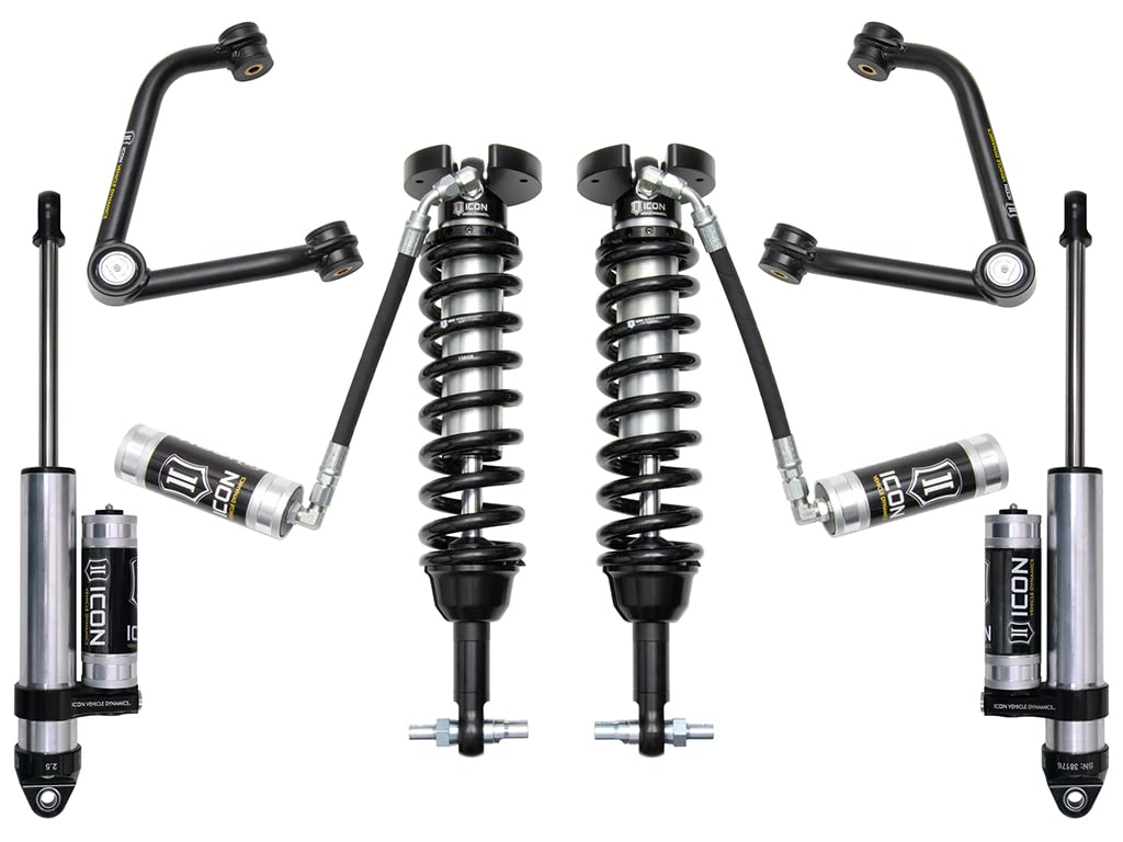 1.5-3.5" Lift, ICON Stage 3 Suspension System, Tubular UCA, Compatible with 2019-2023 GM 1500, K73063T