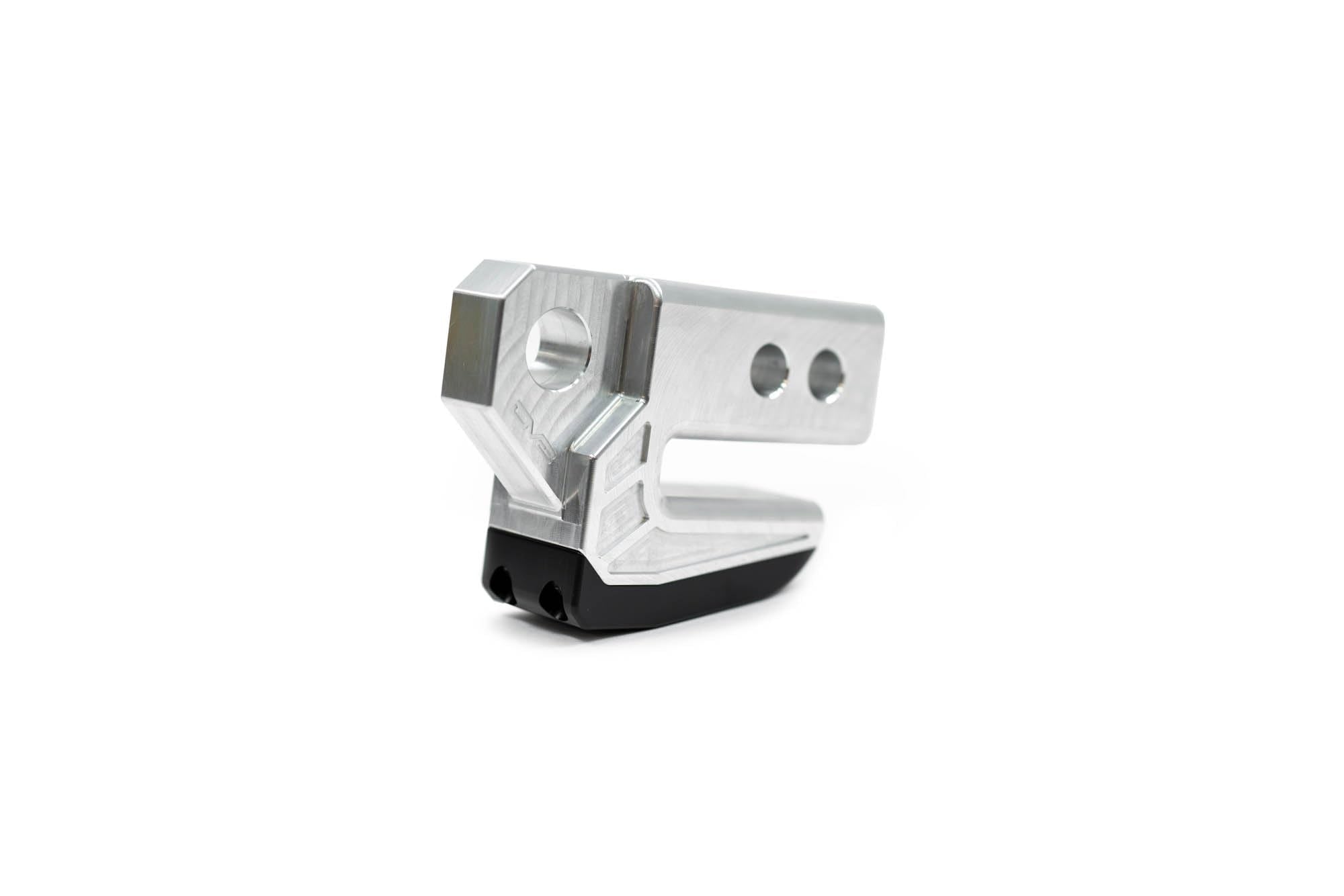 Xtract Hitch Skid Plate DV8 Offroad | Hitch Mounted Rear Skid Plate | 1" Thick Mount for 3/4" D-Ring | Designed to Mount to 2" Receiver with a 5/8" Pin | 13,000 lb Working Load Limit (Raw)