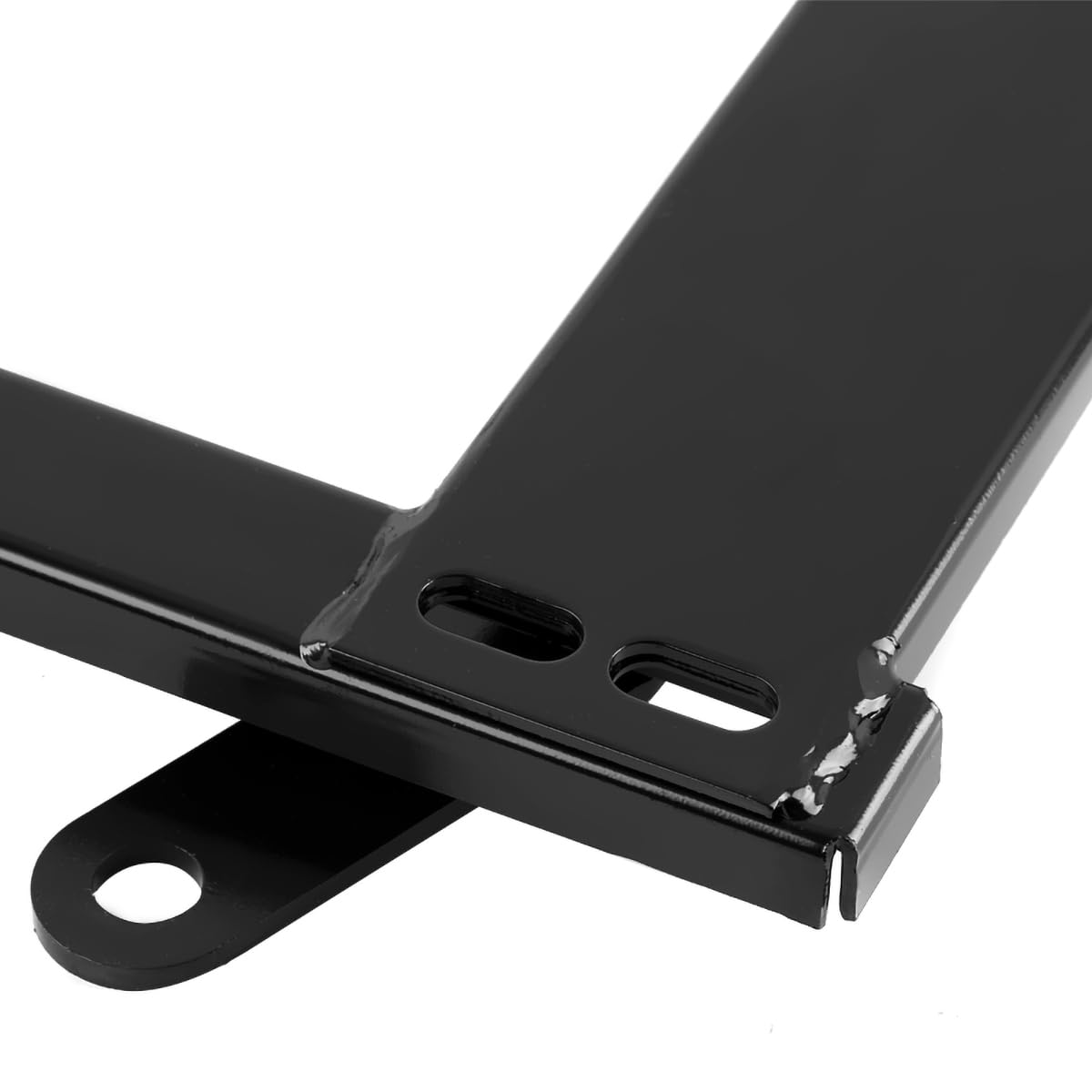 Black Spec-D Tuning Racing Seat Mounting Brackets Rail Track Pair Compatible with 1993-2002 Chevy Camaro