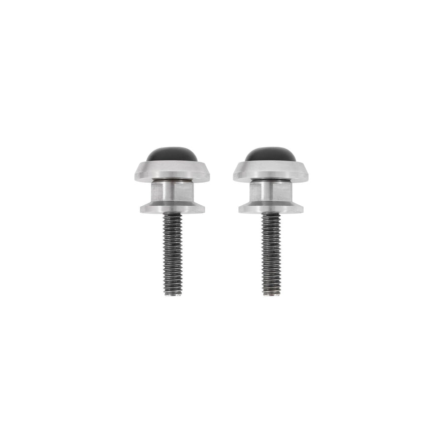 C5ZZ-16763-S Scott Drake 1965-1973 Radiator Support to Hood Bumpers Stainless Steel
