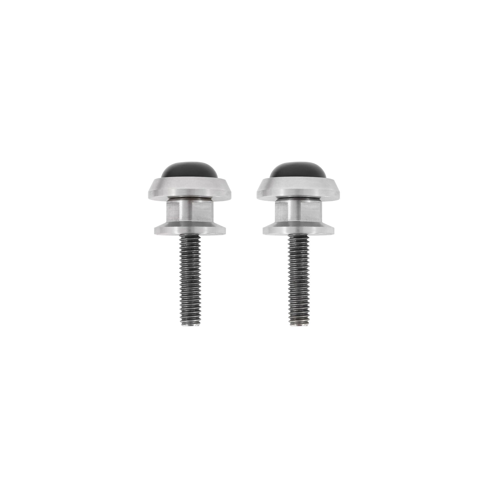 C5ZZ-16763-S Scott Drake 1965-1973 Radiator Support to Hood Bumpers Stainless Steel