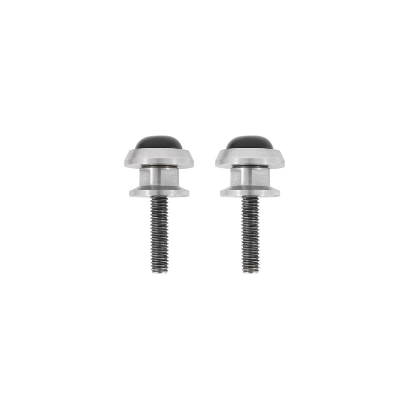 C5ZZ-16763-S Scott Drake 1965-1973 Radiator Support to Hood Bumpers Stainless Steel