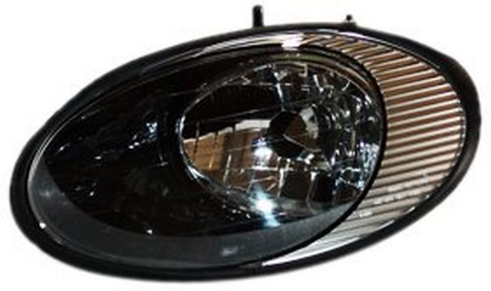 Left TYC Headlight Assembly Compatible with 1998-1999 Ford Taurus