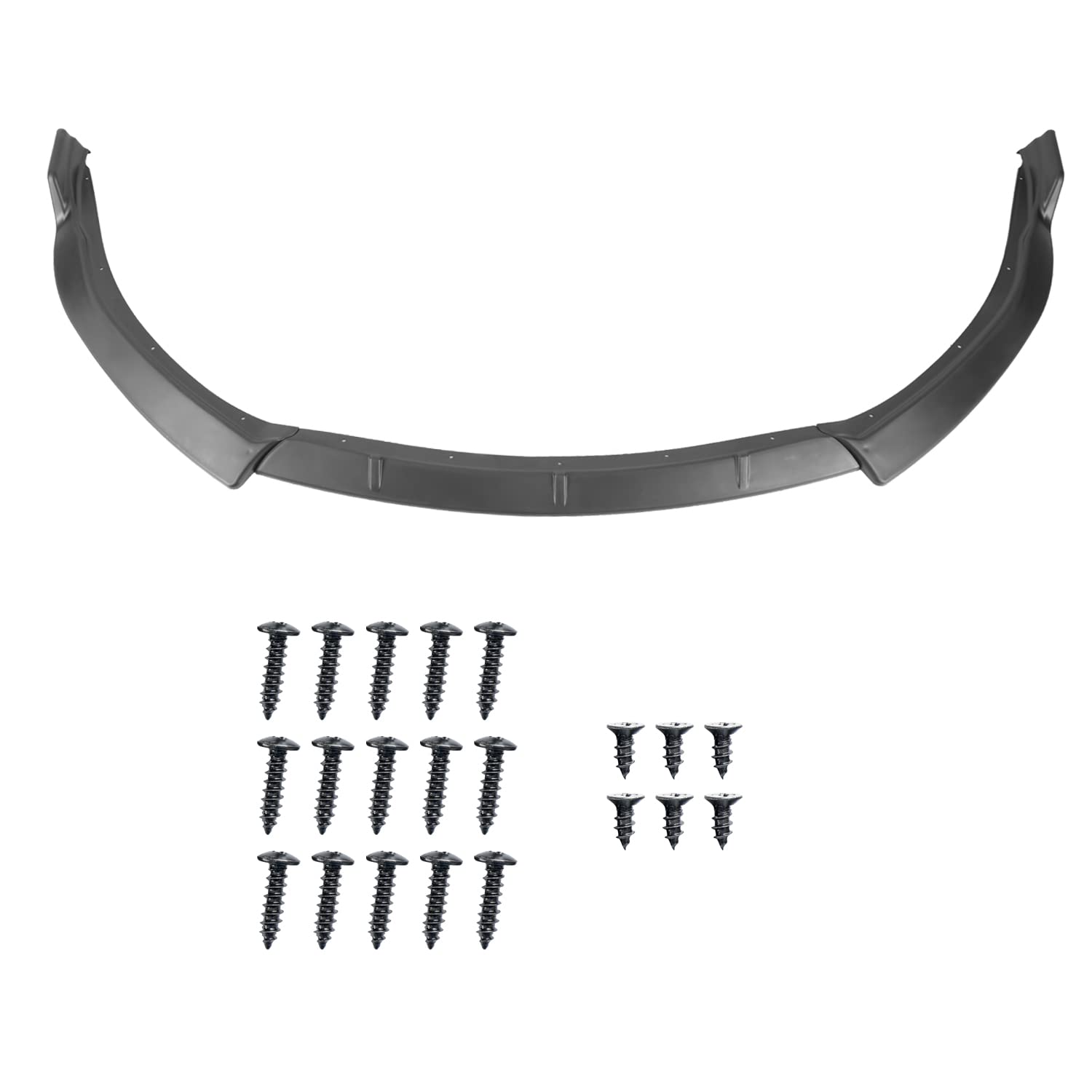 Matte Black Spec-D Tuning Front Bumper Lip Body Kits Spoiler Splitter Compatible with Toyota Corolla 2014-2016