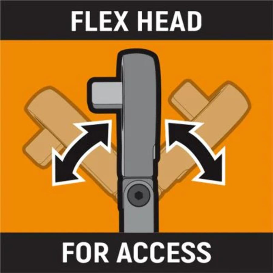120Xp GEARWRENCH - Flex Head 3/8" Dr. 5-75 Ft-Lb Tw (85188)