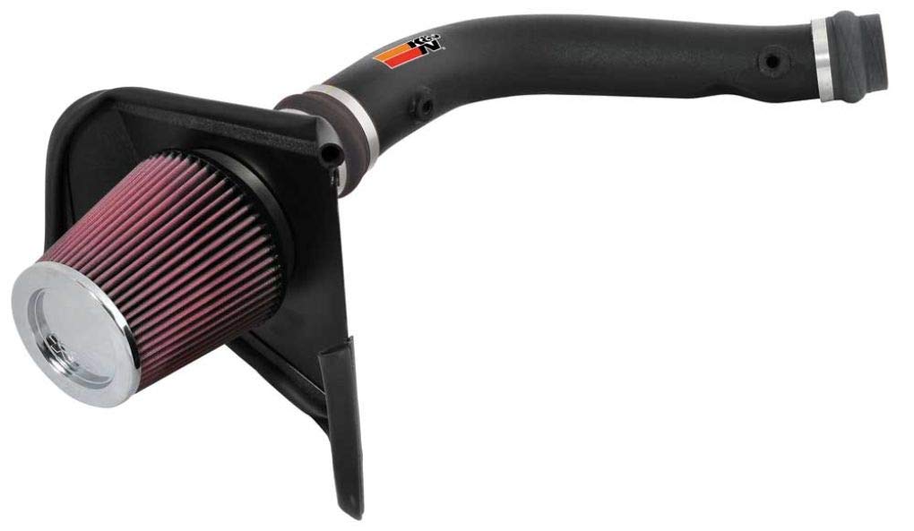 Cold Air Intake System K&N: High-Flow Air Filter, Increase Performance & Towing: Compatible with 2000-2004 Toyota: 4Runner, Tacoma, 57-9016-1