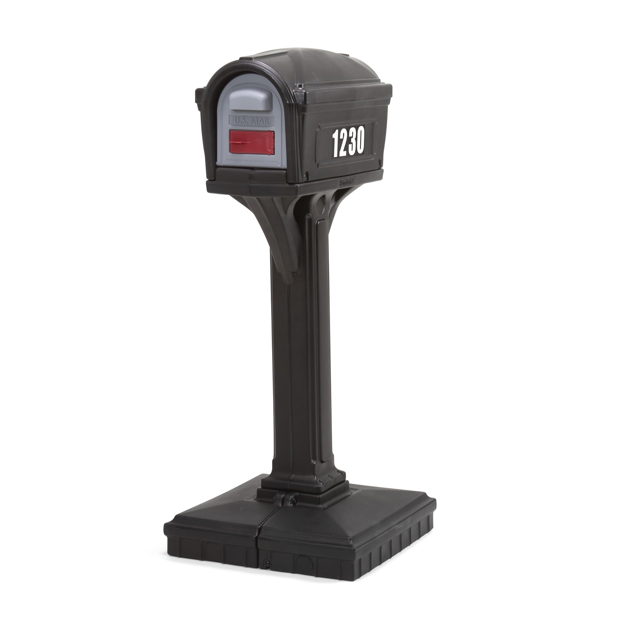 American Home Simplay3 42002R-04 Dig-Free Easy Up Classic Mailbox – Black