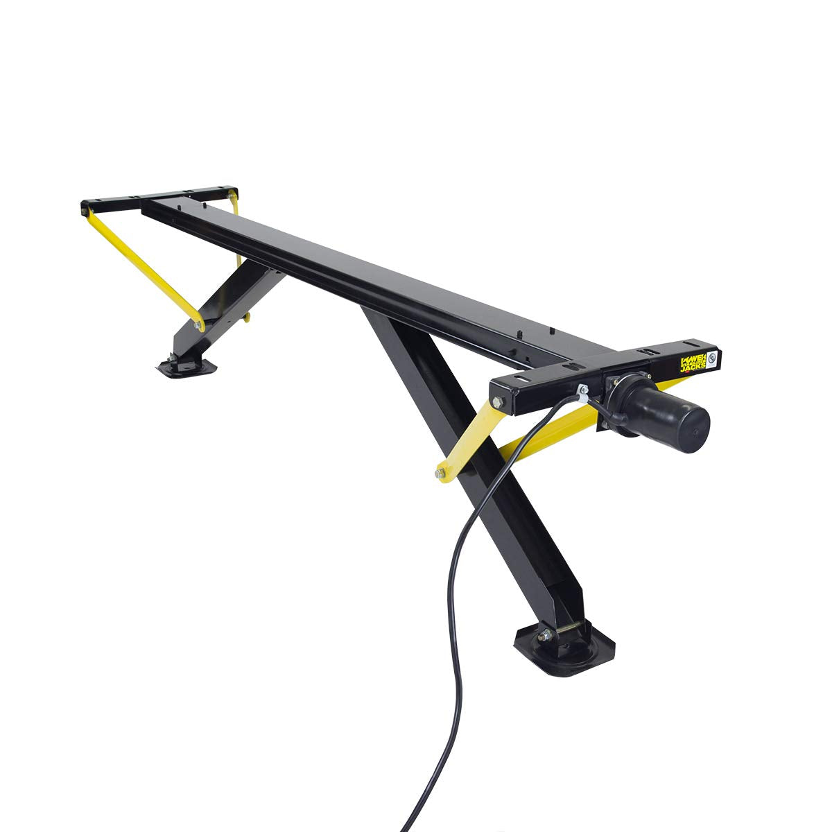 Lippert PSX1 RV Power Stabilizer High-Speed Jack System, No-Switch Assembly, Automatic Adjustment, Heavy-Gauge Powder-Coated Steel Frame, Up to 30" Extension - 337199