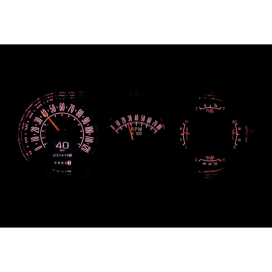 Dakota Digital Retrotech Gauge Instrument System RTX-63C-NOV-X Compatible with 1963-65 Chevy Nova