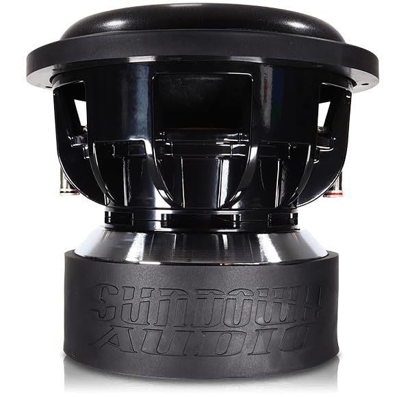 10" Sundown Audio X v.3 Subwoofer – Dual 2 Ohm, 2000W RMS, 3" VC, 30mm Xmax, Hyper-Extended Pole, Mega-Roll v.2 Surround, Triple Stack Magnet, High Excursion Bass