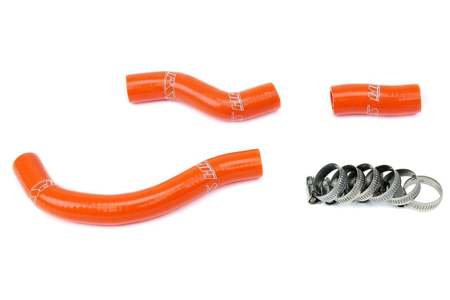 Orange Silicone HPS 57-1251-ORG Radiator Coolant Hose Kit