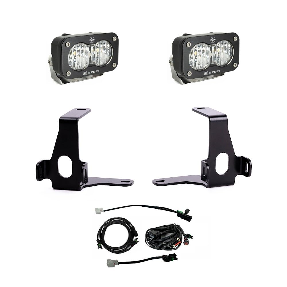 Baja Designs Reverse Light Kit S2 Sport LED for Toyota Tacoma 2024+ with Toggle Switch Wiring Harness