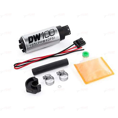 9-101-0766 DeatschWerks in-Tank Fuel Pump (165lph with 9-0766 Install Kit), 1 Pack