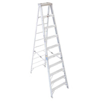 Werner 10-Foot Type IAA Aluminum Stepladder, 375-Pound Duty Rating