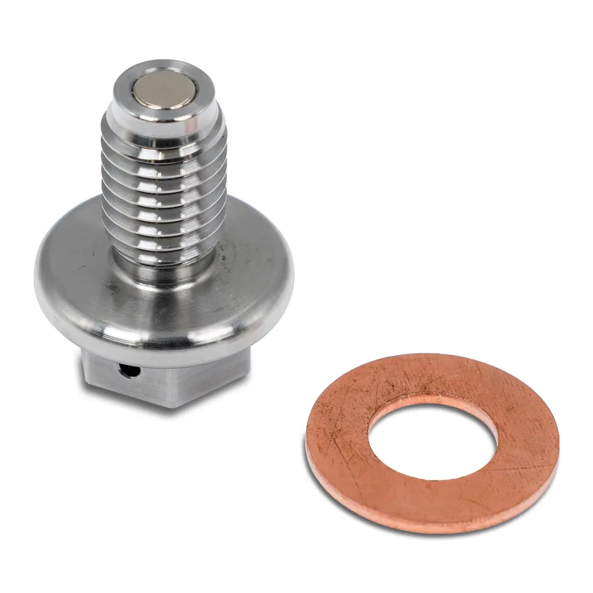 Magnetic Oil Drain Plug PPE 114052201 for 2017+ GM 6.6L Duramax