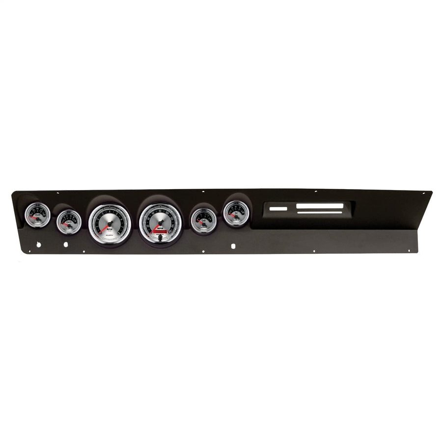 AutoMeter Dash Kit Direct Fit, (3 3/8" X2, 2 1/16" X4), Dodge Dart 67-69, American Muscle (2119-01)
