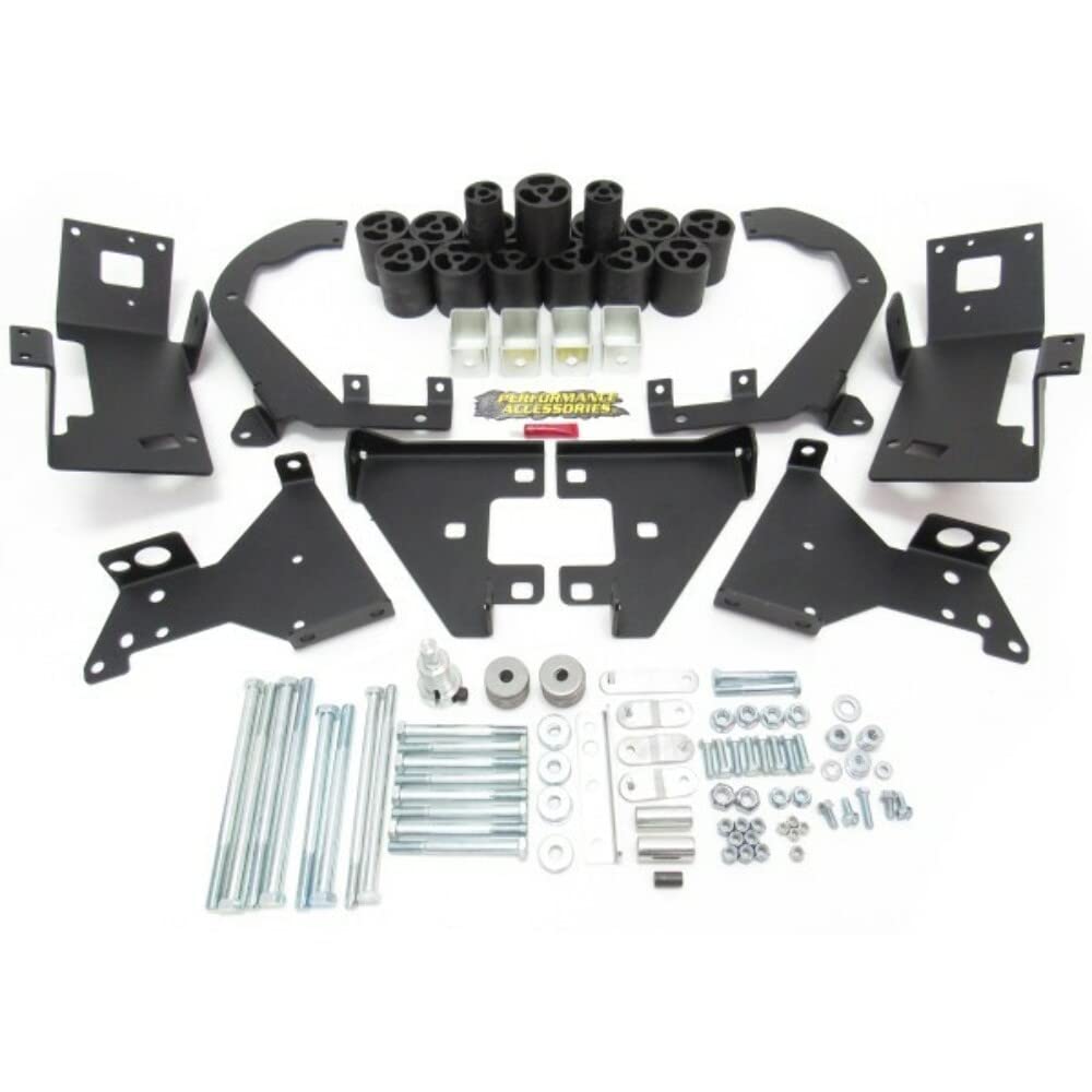PA10343 Performance Accessories 3" Body Lift Kit (for Chevy Silverado and GMC Sierra 1500)