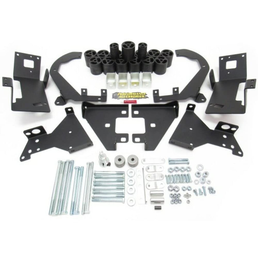 PA10343 Performance Accessories 3" Body Lift Kit (for Chevy Silverado and GMC Sierra 1500)