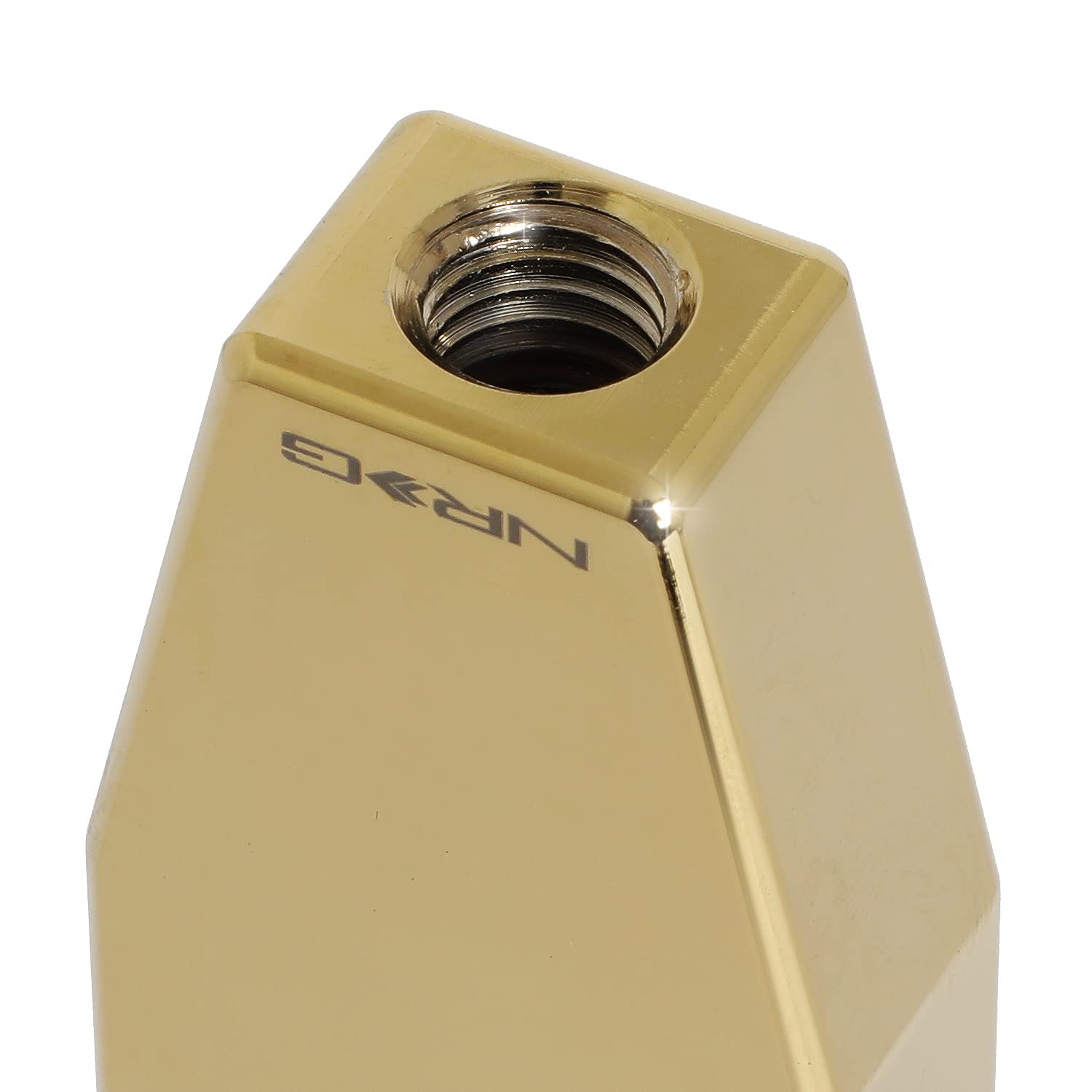 NRG Innovations M10 X 1.5 Aluminum Weighted Monolith Shift Knob,Chrome Gold SK-600CG-1015
