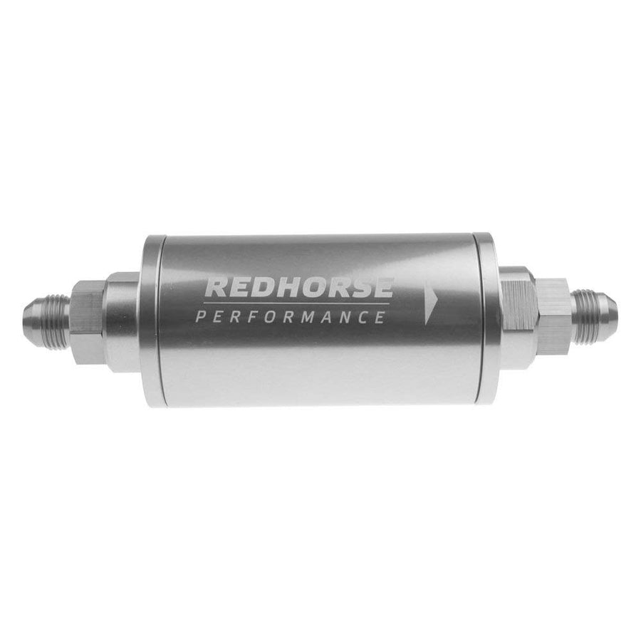 4651-10-5 Redhorse Performance Line Race Fuel Filter (Clear), 1 Pack