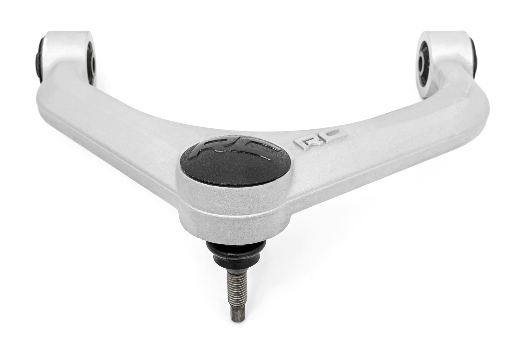 Rough Country Upper Control Arms Forged Aluminum for Ram 1500 (2012-2025 & Classic) OE Upgrade, 2-Pack, Silver