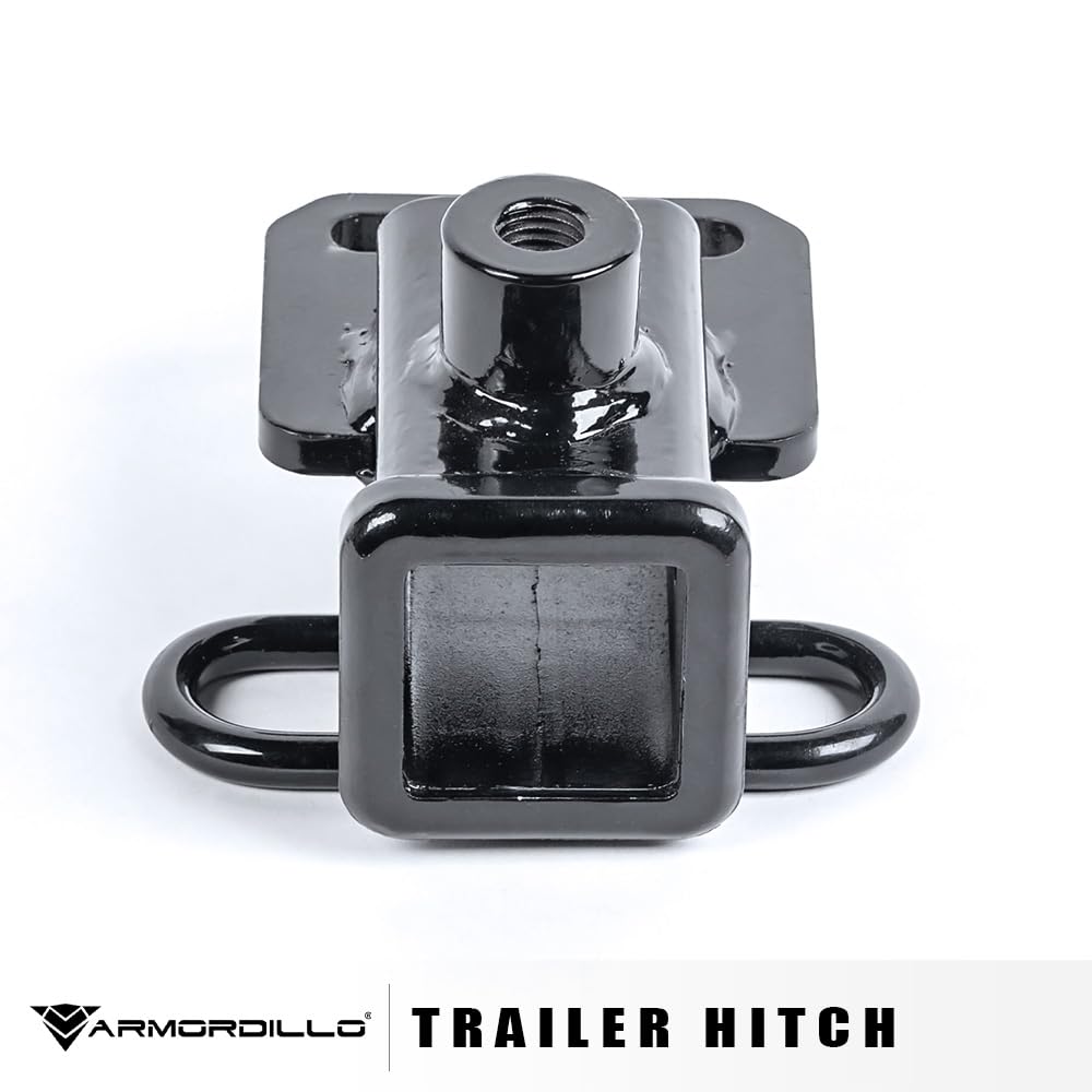 Class 3 Armordillo Trailer Hitch 2-Inch Receiver|Compatible with 2019-2025 Ram 1500|8735473|Tow Hitch|Gloss Black