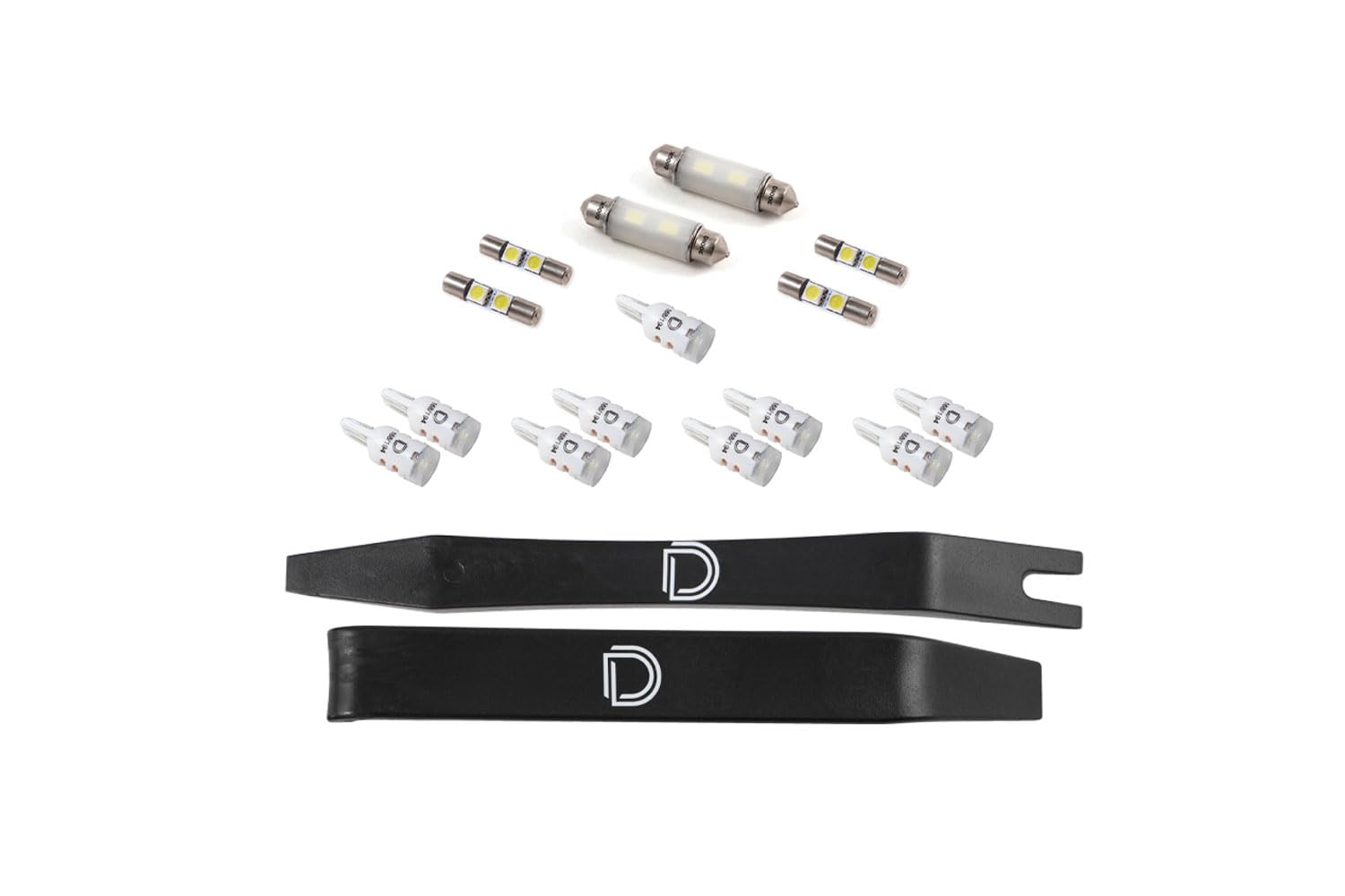 Diode Dynamics interior bulb pack LED compatible with Chevrolet Traverse 2009-2012, Stage 1