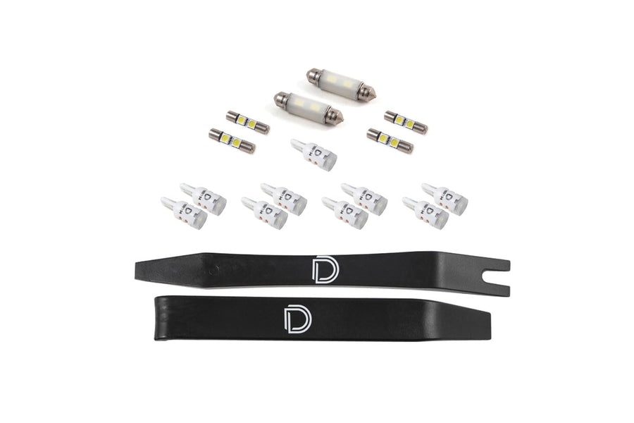 LED interior bulb pack Diode Dynamics compatible with Chevrolet Traverse 2009-2012, Stage 2
