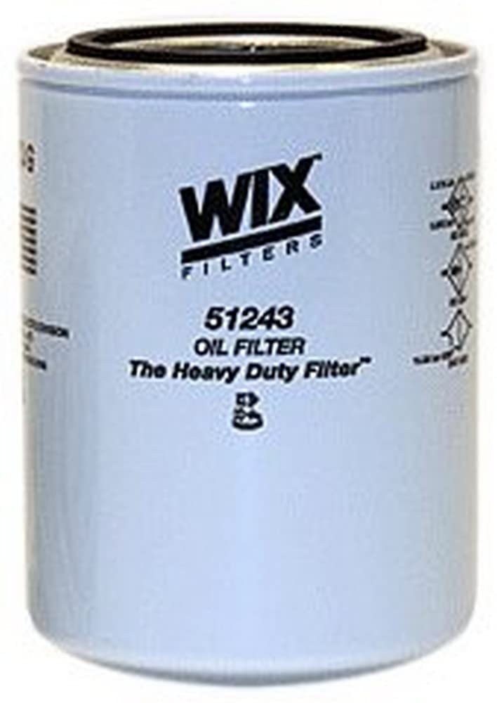 51243 WIX Filters Heavy Duty Spin-On Lube Filter, Pack of 1