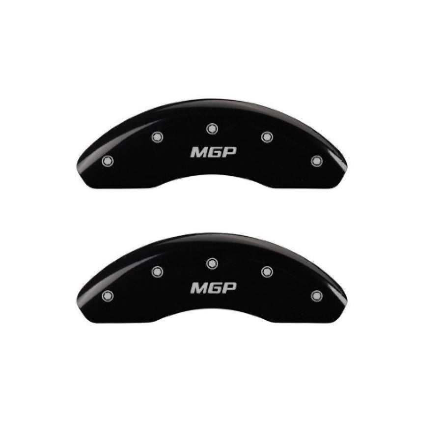 Set of 4 MGP 26220SMGPBK Black Front and Rear Disc Brake Caliper Covers for Mazda CX-5 w/ 17" Rims