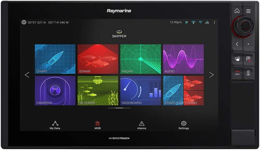 Axiom™ Pro Raymarine 16 RVX Chartplotter/Fishfiner
