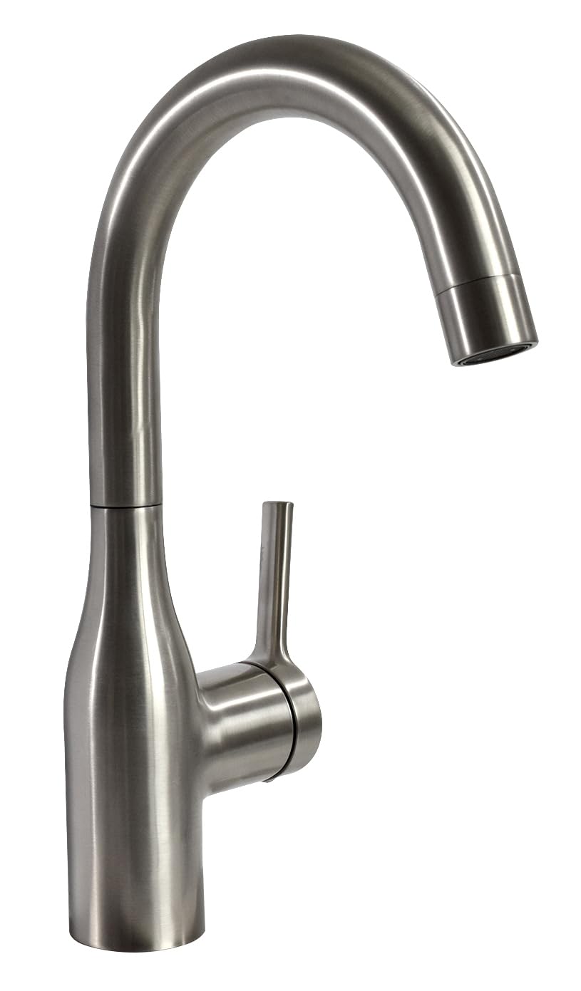 Phoenix Premium PF231410 Slimline Single Handle Bar/Lavatory Faucet - Brushed Nickel