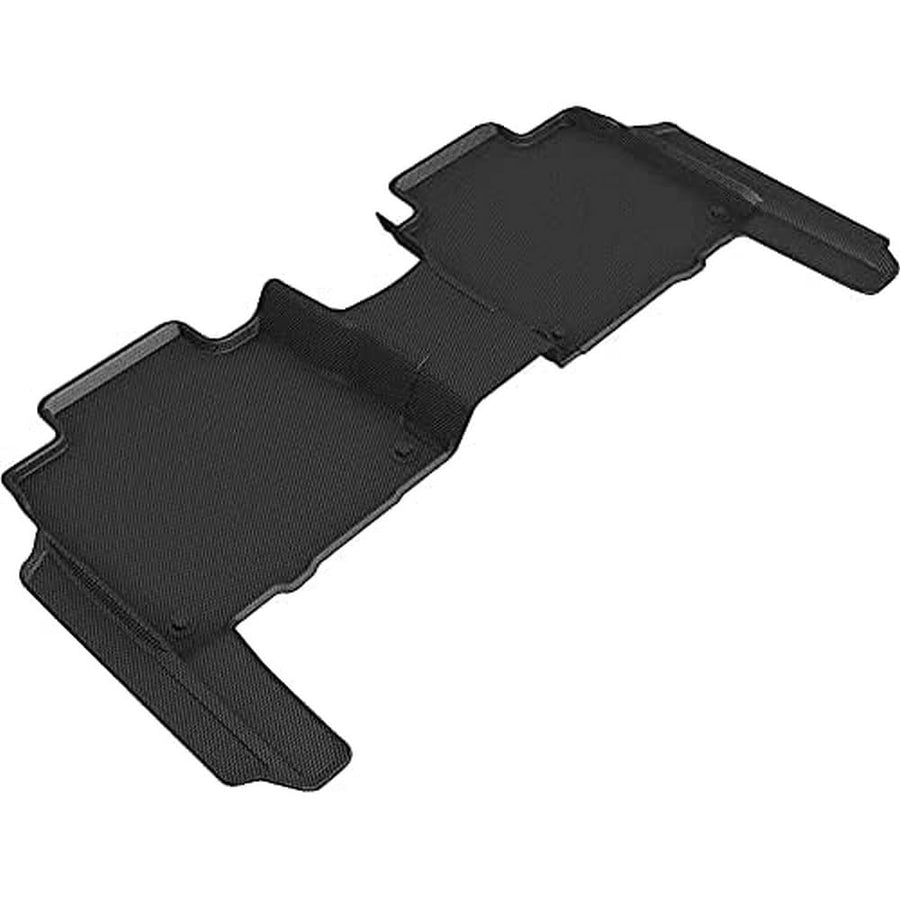 KAGU 3D MAXpider Custom Fit Floor Mat (BLACK) For MERCEDES-BENZ GLS-CLASS (W/REAR SEAT PCKGE) 2020-2023 - Second Row