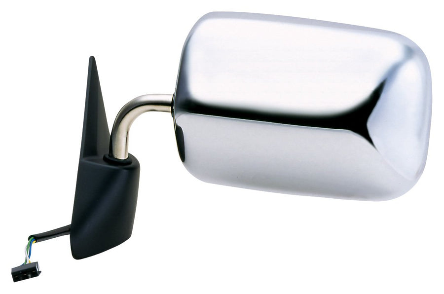 Driver Side Fit System Mirror for Dodge Dakota Pick-Up, 6x9 Optional, Chrome, Foldaway, Power