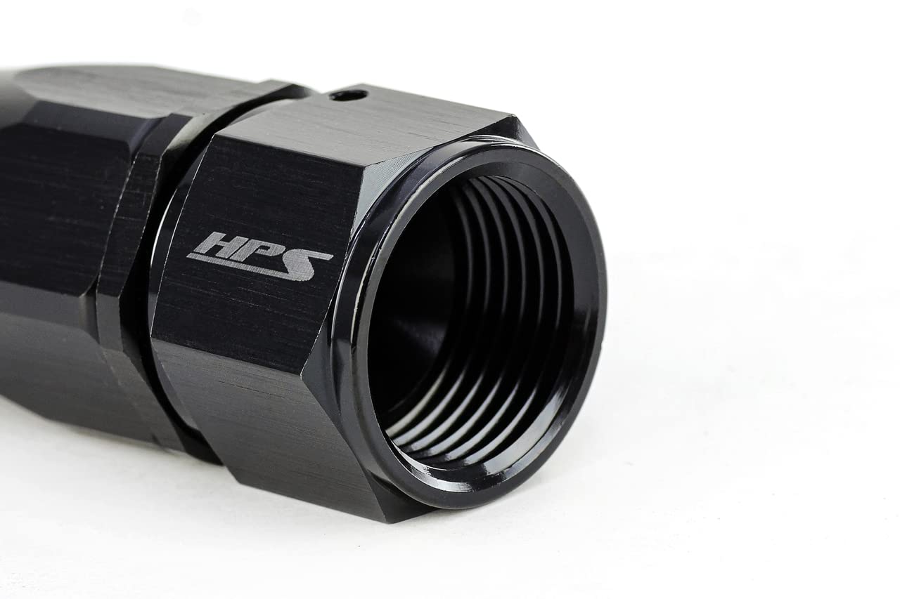 250-0006 HPS Performance -6 Straight Aluminum AN Hose End