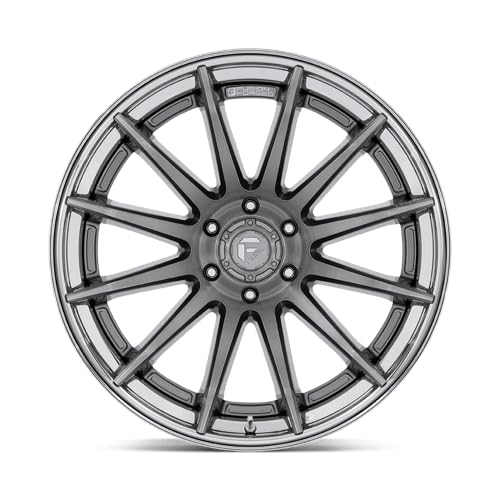 FUEL OFF-ROAD 20X9 FC403 BURN 5X5.0 5.04 1mm PLATINUM WITH CHROME LIP - FC403AP20905001