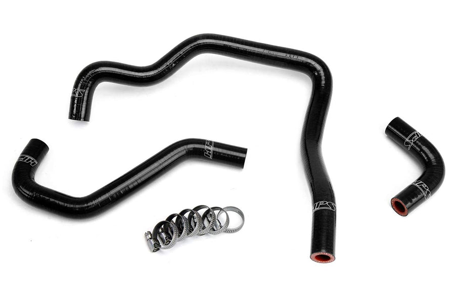 Black HPS 57-1430-BLK Silicone Heater Hose Kit Coolant
