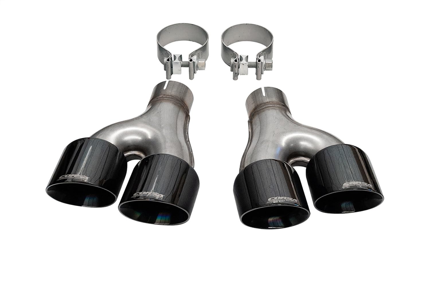 4.0 in Replacement Twin Tip Kit | 2014-2021 Jeep Grand Cherokee Summit Edition CORSA Systems (14068)