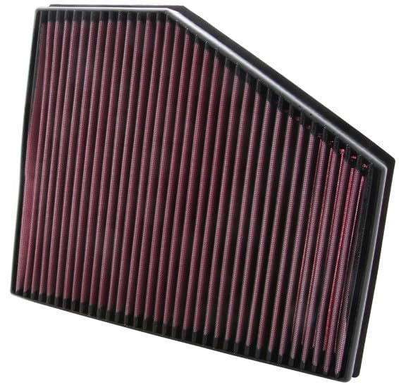 K&N Air Filter Engine: Increase Power & Acceleration, Washable, Premium, Replacement Car Filter: Compatible with 2004-2011 BMW (635d, 520d, 535d), 33-2943