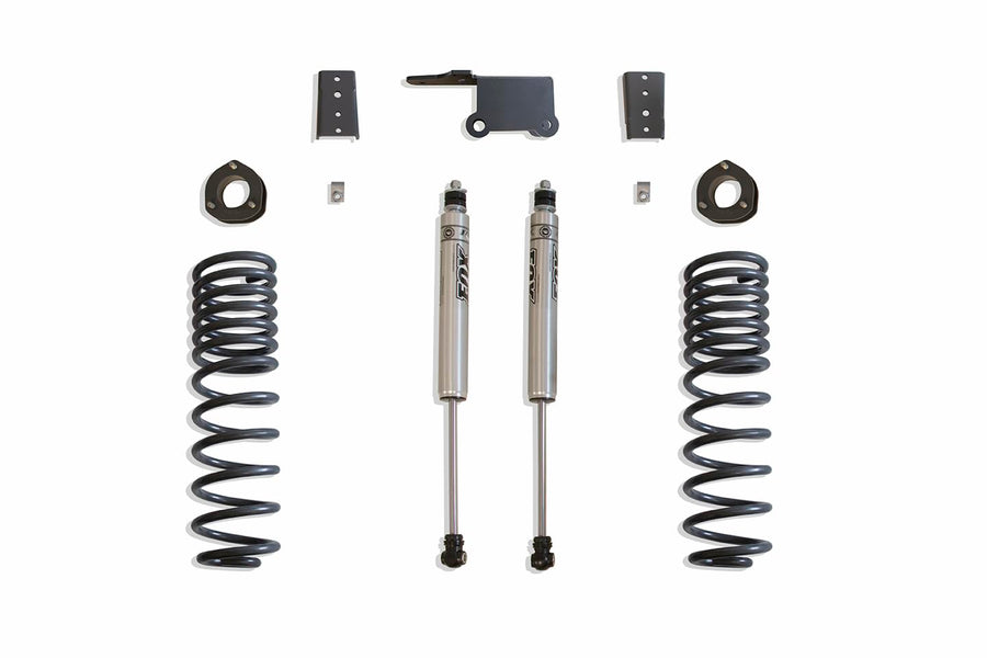 3" Spacers, Maxtrac 902740F 4" Rear Coils, Trac/Sway Bar Brkts, Fox Shocks